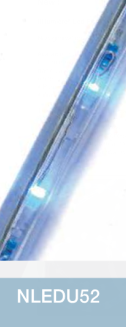 LED světelný kabel NLEDU52, barva modrá