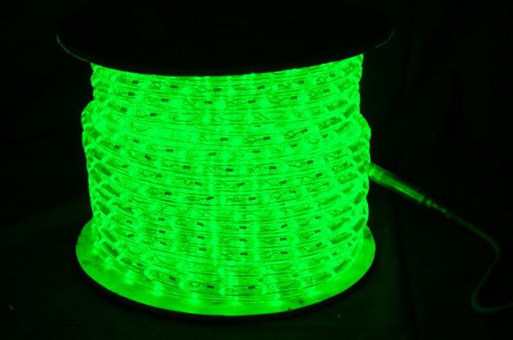 LED světelný kabel NLEDU54, barva zelená