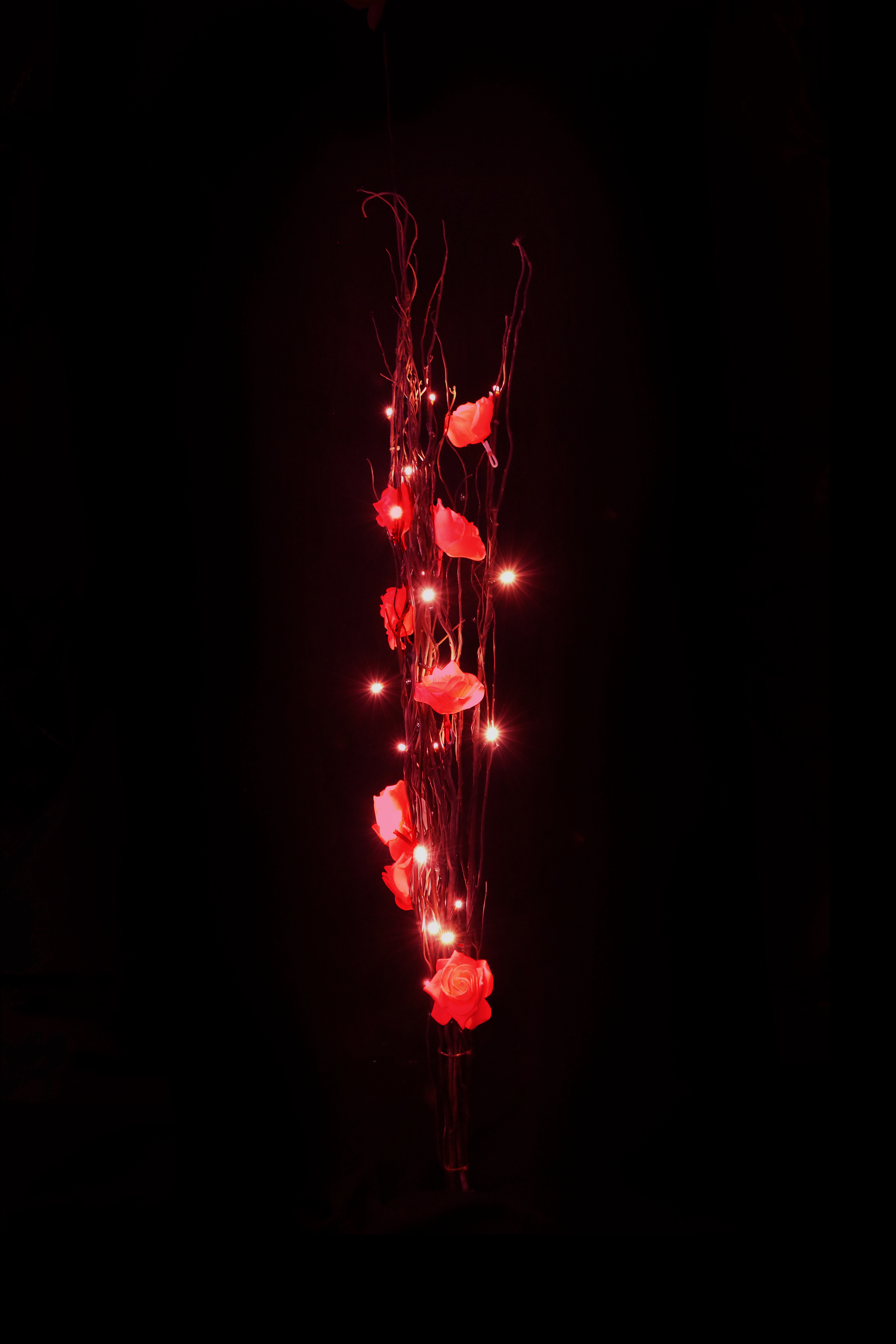 LED růže - červená A719R